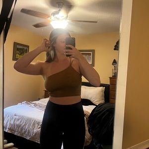 Aerie one shoulder bralette/sports bra